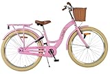 Volare Blossom Kinderfahrrad - Mädchen - 24 Zoll - Rosa