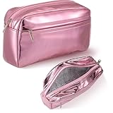 Sunnymove Pink Insulated Makeup Bag for Car...