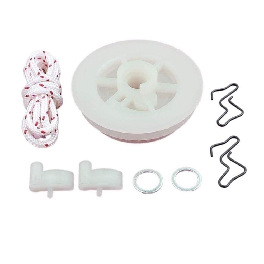 Cuerda de polea de Arranque, trinquete, reparación de arandela de Perro, Compatible con Piezas 017 018 MS170 MS180 MS230 MS250 MS210 021 023 025