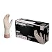 AMMEX - TLF44100-BX - Latex Gloves - Gloveworks - Disposable, Powder Free, Industrial, 4 mil, Medium, White (Box of 100)