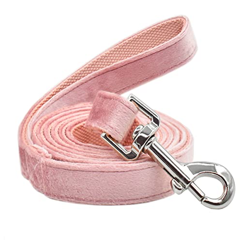 Bubblepup Dog Leash, Velvet Dog Leash for Small Medium Large Dogs, 6ft/4ft Heavy Duty Dog Training Leash