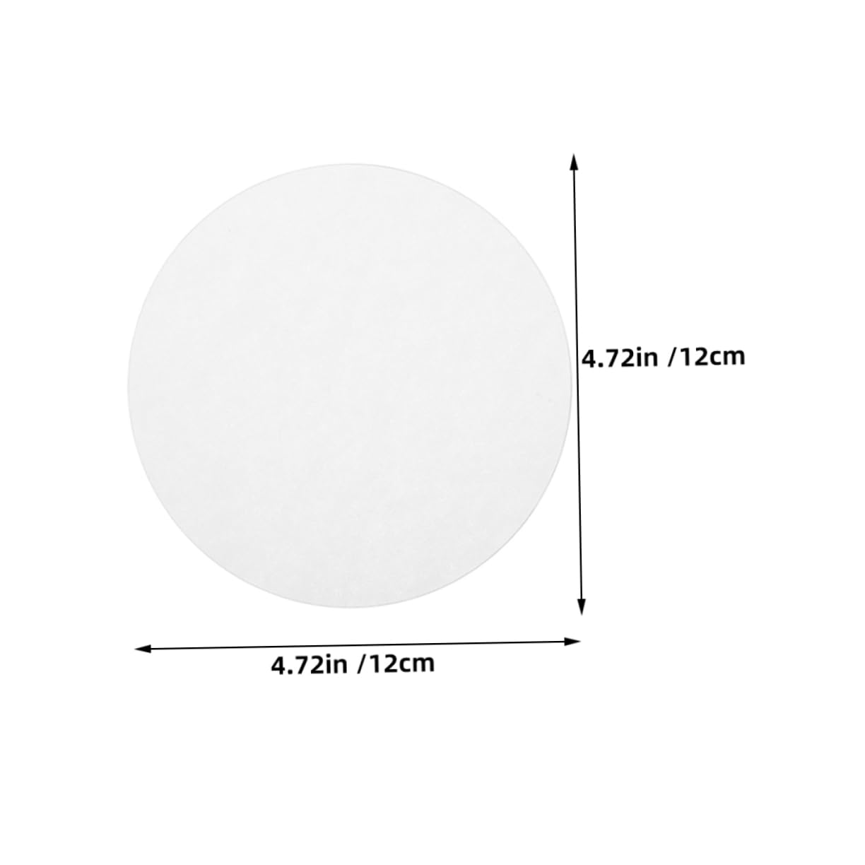 FOMIYES 100 Sheets Leak Beverage Cup Sealer Film Leak and Juice Cup Protection Paper Lids Convenient for Milk Tea and Drinks