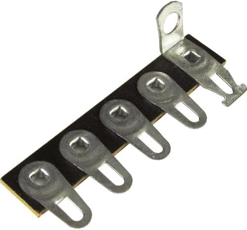 Terminal Strip - 5 Lug, 1st Lug Common, Horizontal, package of 5