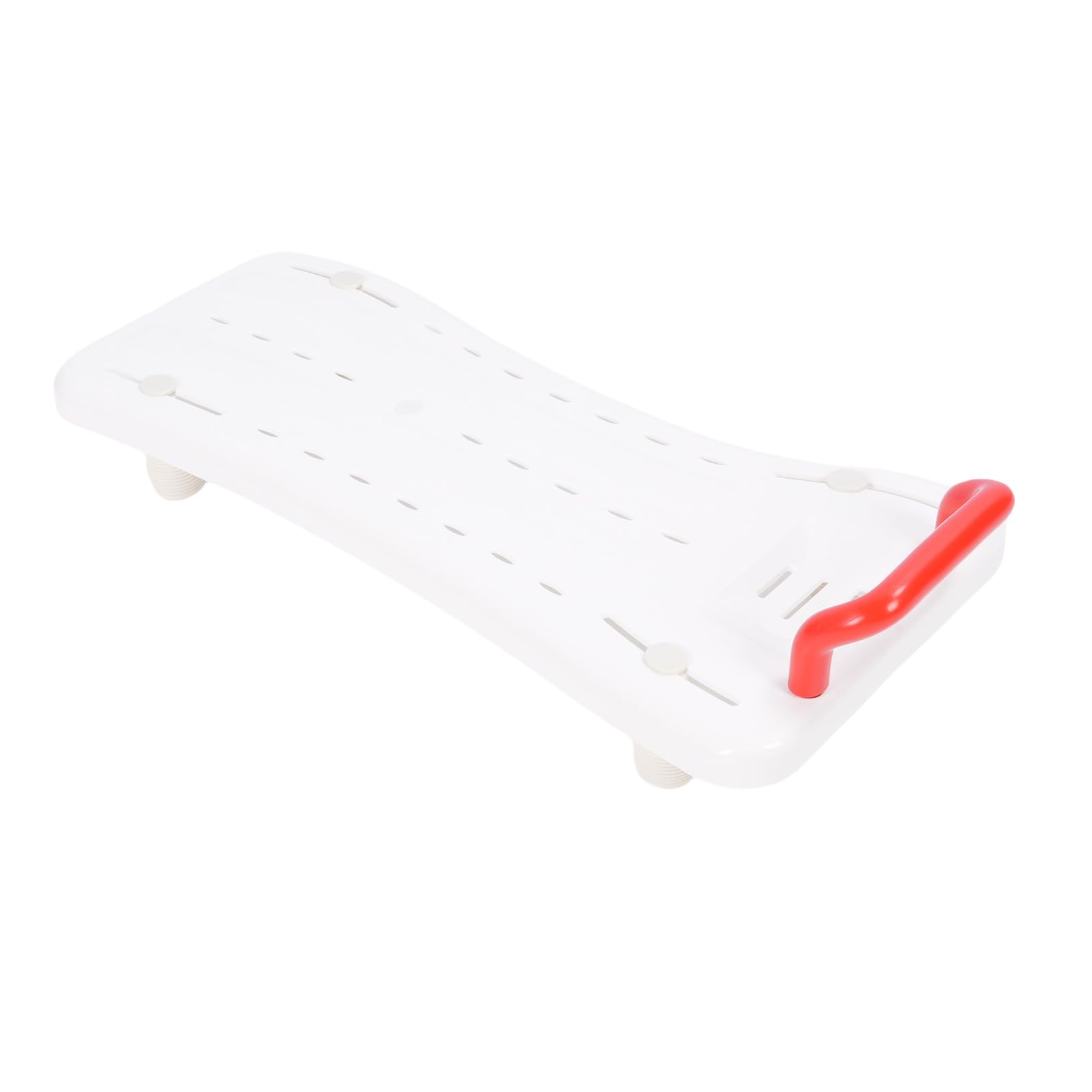 Generic Ławka do Wanny Antypoślizgowa, Solidna, Obrotowa o 360 Stopni Ławka Prysznicowa z Uchwytem do łazienki z Tworzywa Sztucznego 75,5 X 34,5 Cm