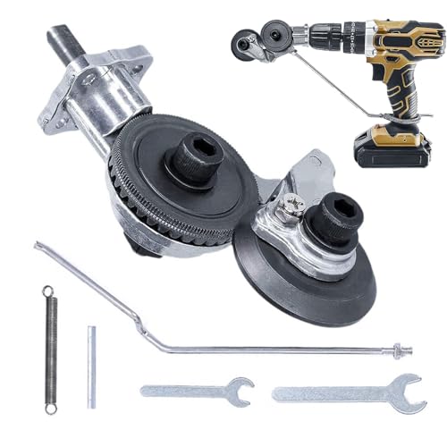 Xiciki Electric Drill Plate Cutter, Metal Nibbler Drill Attachment for Fast and Precise Cutting of Iron, Steel, Copper, Aluminum