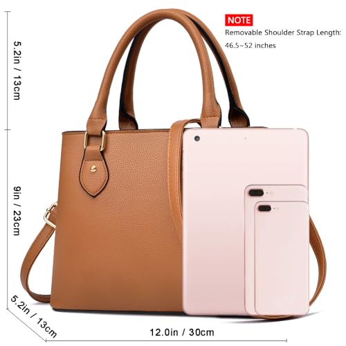 Image of CHICAROUSAL Purses and Handbags for Women Leather Crossbody Bags Women's Tote Shoulder Bag