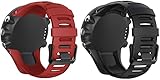 Correa de silicona de repuesto compatible con Suunto Ambit3 Peak Correa / Suunto Ambit 2 Correa / Suunto Ambit 1 Correa