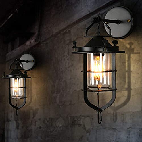 GLXLSBZ Industrial Style Retro Wall Lamp Personality Simple Creative Restaurant Bedroom Aisle Stairs Iron Sconces Wall Lighting 1 Light 15(Home Lighting) steampunk buy now online GLXLSBZ Industrial Style Retro Wall Lamp Personality Simple Creative Restaurant Bedroom Aisle Stairs Iron Sconces Wall Lighting 1 Light 15(Home Lighting) steampunk buy now online