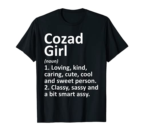 COZAD GIRL NE NEBRASKA - Regalo divertido para la ciudad Camiseta