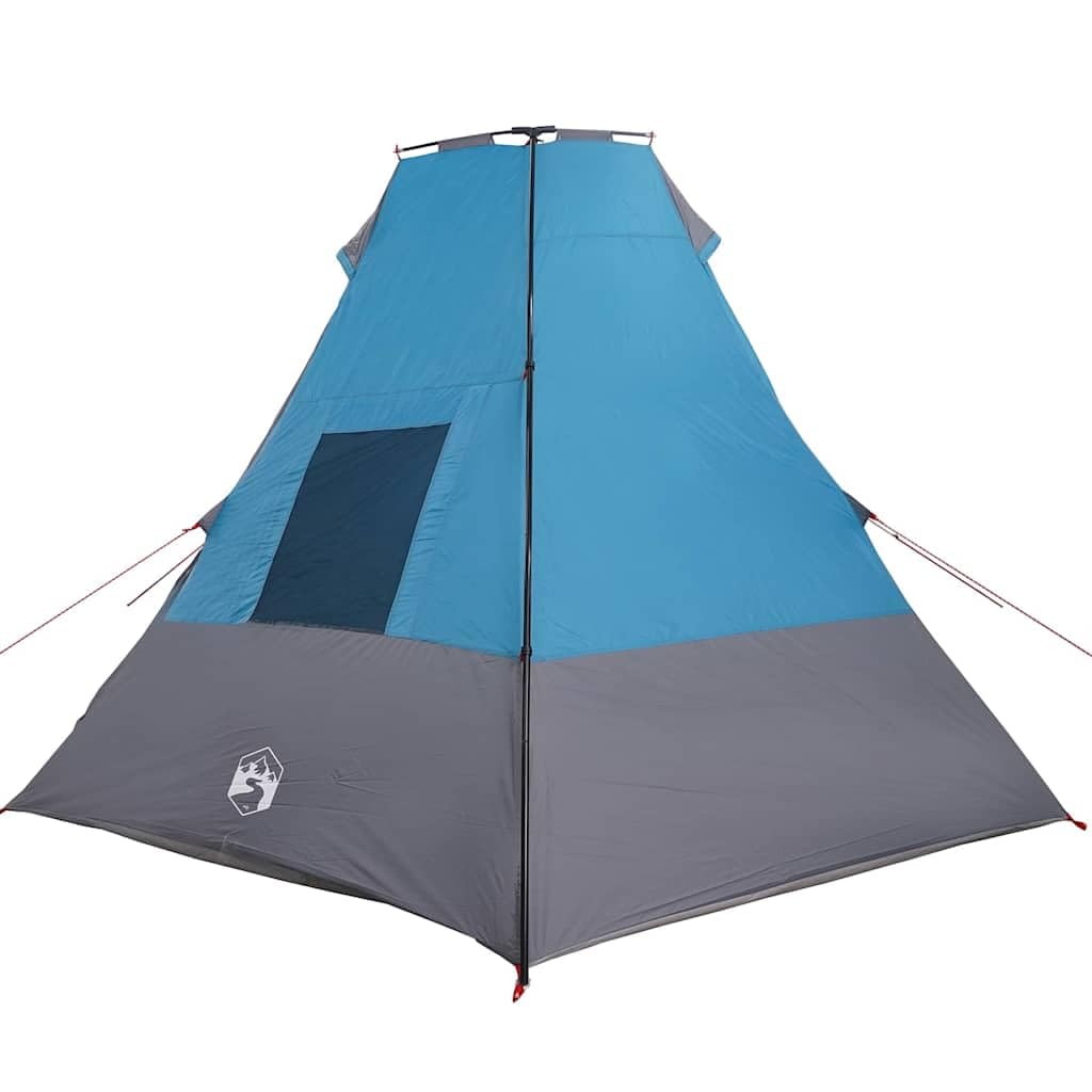 Tipi Stan 6 Místnige, Modrá TAFT, 383 x 338 x 217 cm