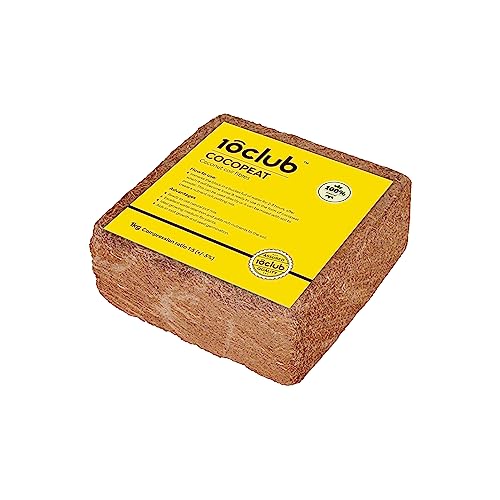 Kraft Seeds Cocopeat for Garden 1kg Block | Expands Upto 5 kg – Spectacular Quality Coco Peat Powder 100% Natural Eco-Friendly