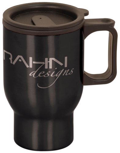 Shivam Personalized 16 oz Black Stainless Steel Travel Mug