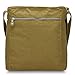 Oakarbo Nylon Crossbody Purse Multi-Pocket Travel Shoulder Bag (1301 Camel)