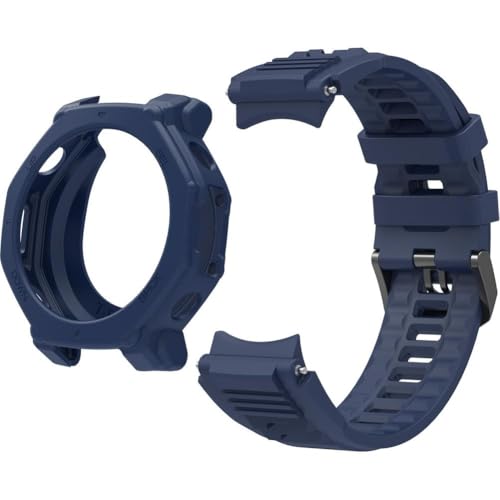 For Amazfit T-Rex 3 Pro 48mm��p �o���h �ی�P�[�X �Z�b�g �V���R�������x���g ���D���� �_�� 22mm�� �ʋC���f�U�C�� �ȒP���E �X�|�[�c���팓�p �X?