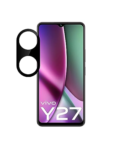 ZARALA Compatible with Vivo Y27 Back Camera Lens Protector Tempered Glass Clear Camera Lens Guard 3D Ultra Thin High Definition Anti Scratch Camera