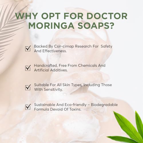 Image of Herbal Handmade Bathing Soap 100gm (2 Piece) | Turmeric Soap for Deep Cleansing | Removes Dirt & Impurities | No Mineral Oils | Suitable for All Skin Types