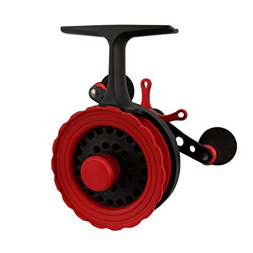 Z Aventik Crappie/Draft/Ice Fishing Reel Smooth Easy Line Through High Feet Design Graphite
