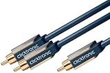 Clicktronic Advanced Subwoofer Kabel (Cinch-Stecker/2x Cinch-Stecker, 2m)
