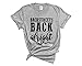 RUSTIC UNITED Backstreets Back Alright Shirt - Sarcasm Tshirts with Text Design, Funny Saying Shirts for Women and Men, Shirt With Sarcastic Saying, Handmade Tshirt