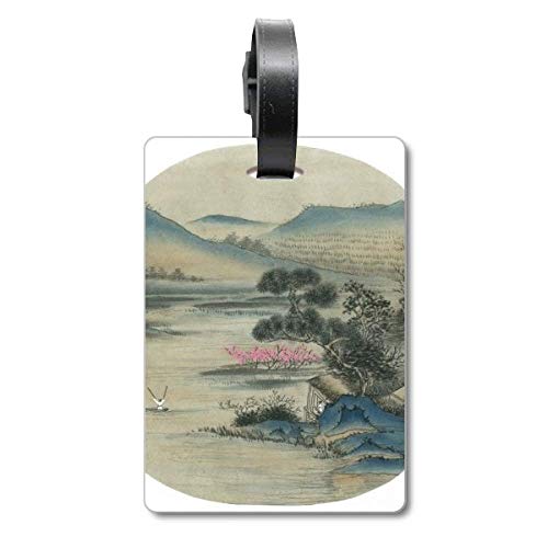 Étiquette valise chinoise collines haute visibilité anti-perte bagage