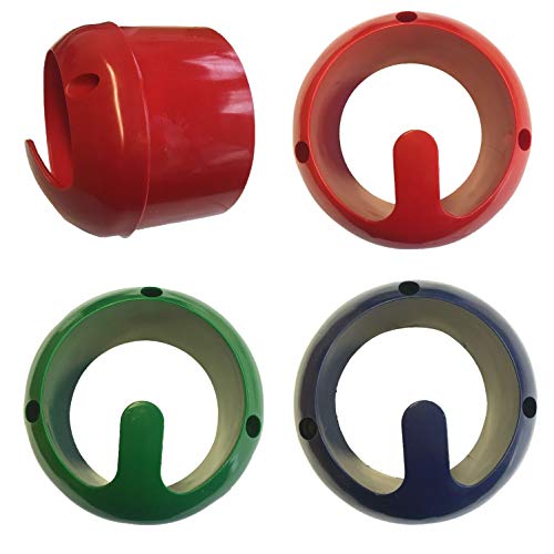 NETPROSHOP Gewa Bridle Holder or Halter Hook for the Wall, Colour:Red