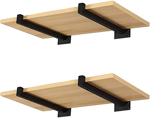Étagère décorative en forme de T fer forgé trépied de suspension RJJ - 2