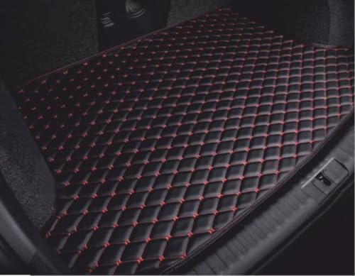 Image of Auto Soft Premium 7D Car Boot Mat for Fronx ? Full Coverage Waterproof & Custom fitted car trunk /boot /dicky base mat ? Durable & Washable Leatherette fronx boot mat ? Diamond Cut Anti-Slip Trunk Liner