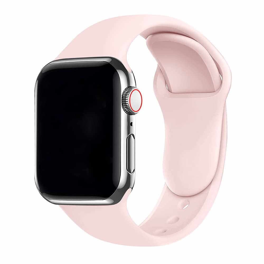 Pipa Bella By Nykaa Fashion Chic Solid Pink Trendy i-watch Watch Strap Compatible With I-watch Series Comfortable Band Fit | Simple Design | Secure Fit -(Dial size 42/44/45) (Dial Size 42) (B0BQJFSD85) Amazon Price History, Amazon Price Tracker