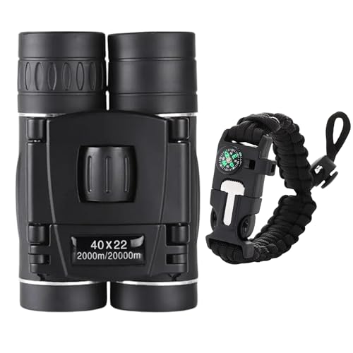 Binoculares con Brújula Pulsera Supervivencia 7 en 1 miniatura 3