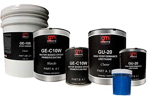 Pack Of Resin Floor Renovator + Water Colour Supplement (20, Charcoal - View #7