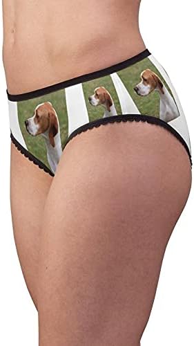 DogsMakeMeHappy English Pointer Dog Panties, English Pointer Dog Underwear, Briefs, Cotton Briefs