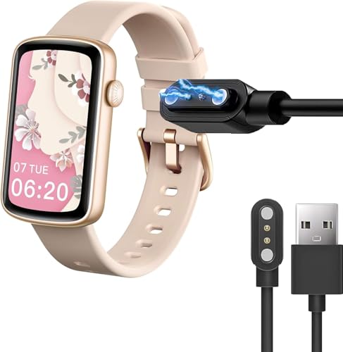 Blueshaweu Ladekabel Kompatibel mit Shang Wing Lynn2 Smartwatch, Kabel Ladegerät Ladestaion für Shang Wing L2 Smartwatch (schwarz)