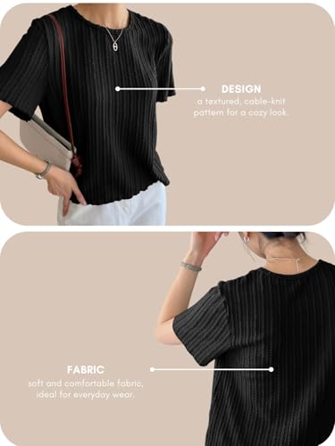 Image of GRECIILOOKS Women's Poly Cotton Regular Fit Crop Top, Loose Fit Oversized Shirts & Stylish Korean Tank Tops for Summer Wear (Available in Plus Size)