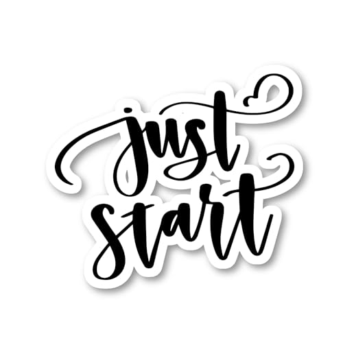 Just Start �X�e�b�J�[ �C���X�s���[�V�������p�X�e�b�J�[ - ���b�v�g�b�v�X�e�b�J�[ - 2.5�C���` �r�j�[���f�J�[�� - �m�[�g�p�\�R���A�g�ѓd�b�A�^�u���b�g �r�j�[���f�J�[���X�e�b�J�[ S81830