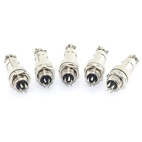 Conector Aviación DGZZI GX12 4 Pines Pack 10 miniatura 2