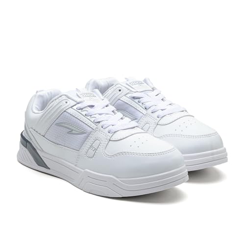 Image of ASIAN Men CHICAGO-01 Stylish Casual Mid Top Sneakers and Trendy Shoes with Laces for Men & Boys | Perfect for Wearing to Outings, and Comfortable All-Day Use, Stylish and Durable
