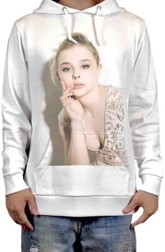 グラフィック ビッグ プリント クロエモレッツ キックアス ヒットガール モールス 映画 女優 パーカー Xs S M L Xl ストリート
