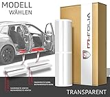 UV BESTÄNDIG - Einstiegsleisten Schutzfolien halten dauerhaft und bleibt Formbeständig (Waschanlagenfest)