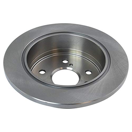 Image of TRQ Rear Ceramic Brake Pad and Rotor Set