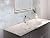 White 6 in. x 6 in. Polished Marble Subway Wall and Floor Sample Tile Having 1 sqft Coverage