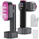 Yaskyly 1300W Ferro da Stiro Verticale, 2-in-1 Ferro da Stiro Portatile con Serbatoio 200ml, Riscaldamento 10s, 5+1 Modalità di Stiratura con Guanto Mini Ferro da Stiro per Casa Ufficio Viaggi Adatto