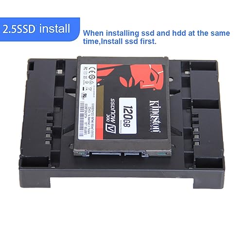 Support de conversion SSD vers baie optique 13 cm pour disque dur interne de PC - 6