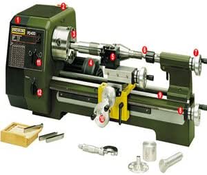 Proxxon 24400 Präzisions-Drehmaschine PD 400 : Amazon.co.uk: DIY & Tools