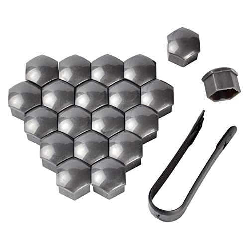 Tapas Para Tuercas, Universal Tapa De Tuerca De Rueda, Tapones Tornillos Ruedas Coche, 20 Pcs Cubierta De Tuerca De Neumático, Tapas Para Tuercas De Coche, Tapones Para Tuercas De Rueda De Coche, 19mm