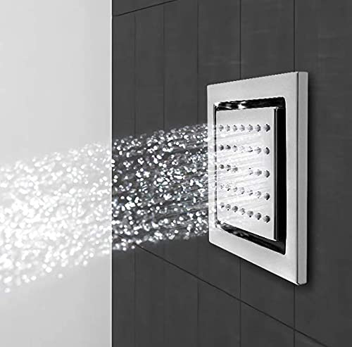 Aquieen Body Jet Shower Square with Concealed Body Heavy (B097YYTNNT) Amazon Price History, Amazon Price Tracker