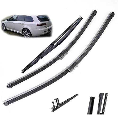 Essuie-glaces Alfa Romeo 159 anti-traces balais avant arrière sans bruit