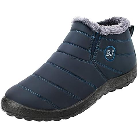 JOINFREE Short Boots Women Ladies Black Boots Ladies Winter Boots Wide Calf Water-Resist Boots Cover