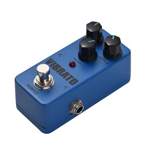 Jemora FVB2 Pédale d’effet de guitare électrique Effecteur de guitare portable Mini Pédale d’effet de guitare électrique simple Effet analogique avec taux/profondeur/rampe 3 boutons de - Les Beatles, Paul McCartney, John Lennon, RIngo Starr, George Harrison Jemora FVB2 Pédale d'effet de guitare électrique Effecteur de guitare portable Mini Pédale d'effet de guitare électrique simple Effet analogique avec taux/profondeur/rampe 3 boutons de