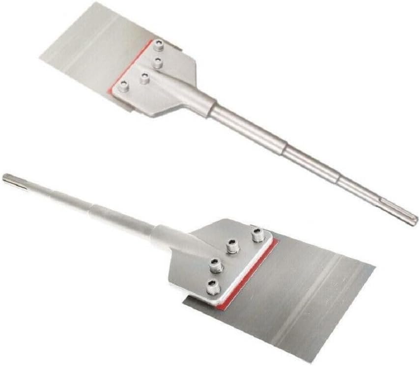 Lot of 2 SDS MAX 6” Wide Tile Removal Bit Blade 6" × 25" Floor Scraper