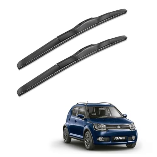 Image of Oshotto Frameless (O.E.M Type) Wiper Blades Compatible with Maruti Suzuki Ignis (20 inch / 16 inch)